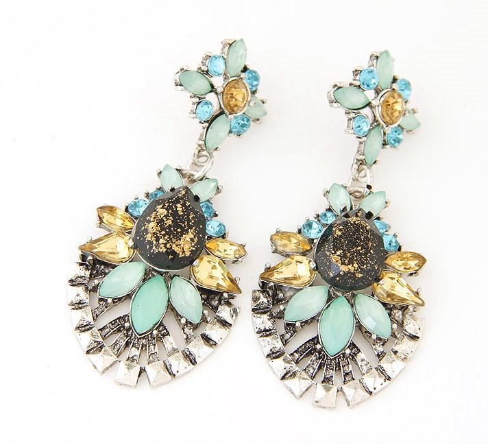 Jewel of the Nile statement earring - Shop Online Empayah Jewellery Bris