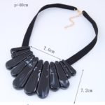 Marbled resin necklace - Image 3