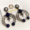 Silver crescent earring - Image 4
