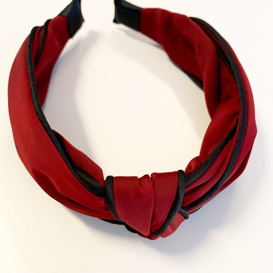 Piped knotted headband - Shop Online Empayah Brisbane