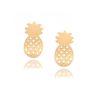 Mini metal pineapple studs