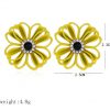 Metal daisy gem stud - Image 5