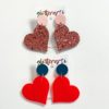 Jumbo heart dangle